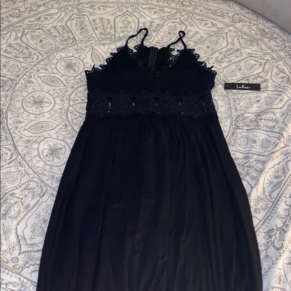 Black LuLus Maxi Dress